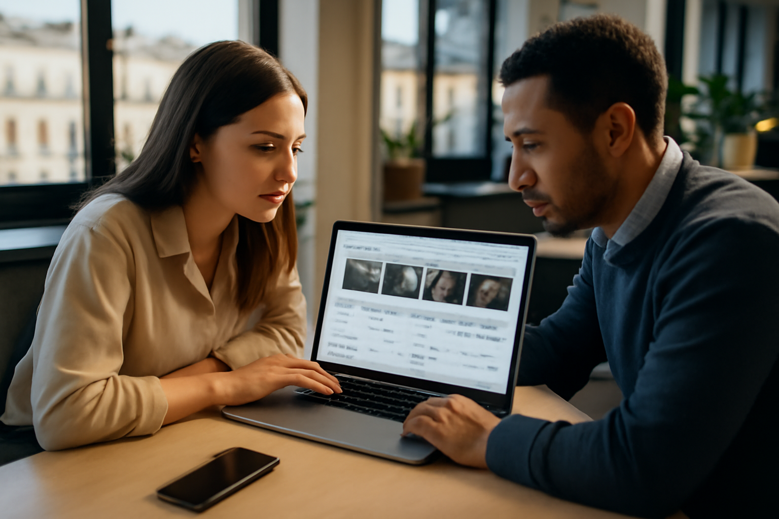 Arcads pour créer des pubs vidéo UGC avec l’IA : écran SaaS et équipe marketing en France