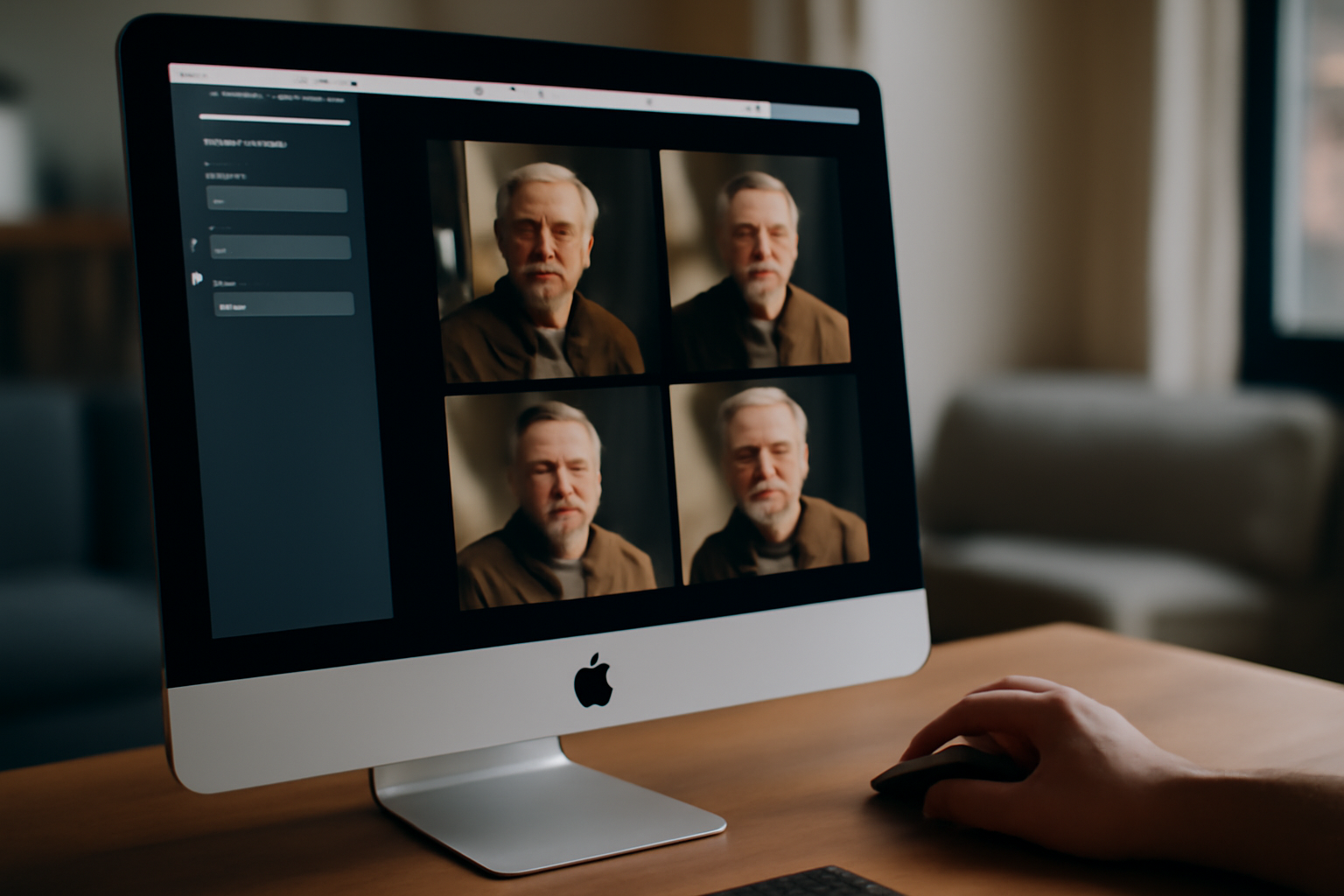 bylo ai : génération d'image IA à partir d'un prompt et sélection des variantes