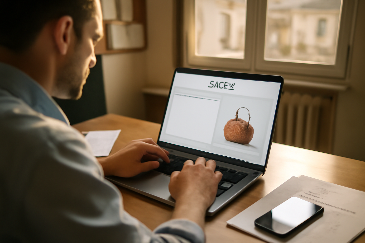 janus pro sur un poste de travail avec images et interface de test