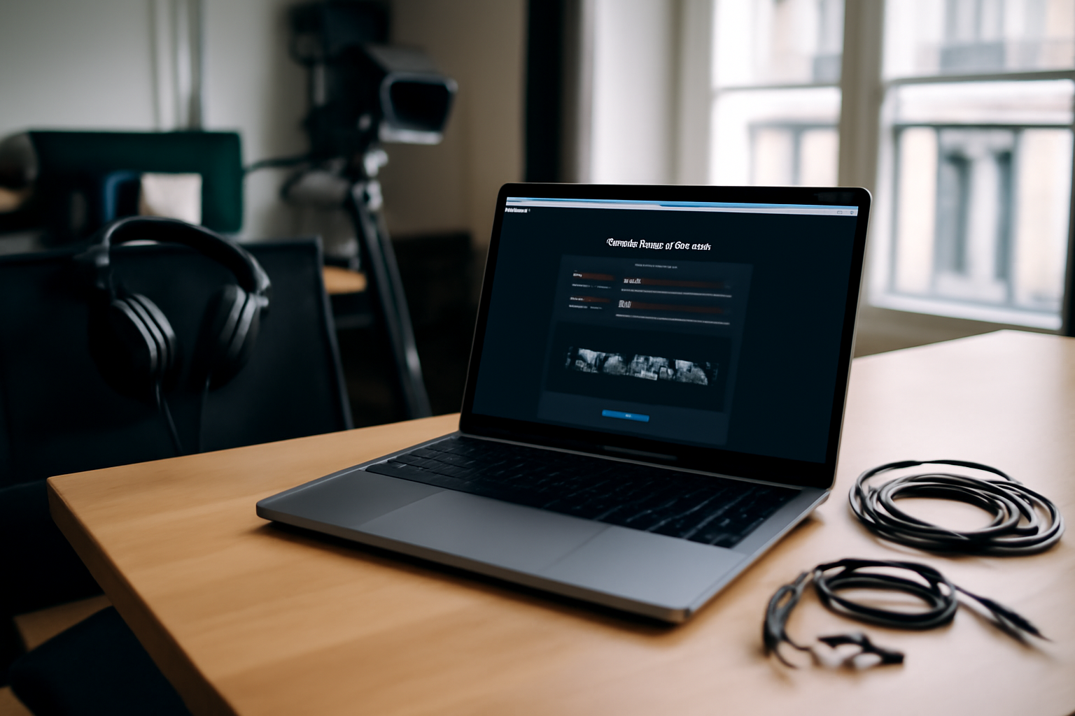 soundraw générateur IA de musique libre de droits sur écran d’ordinateur en studio