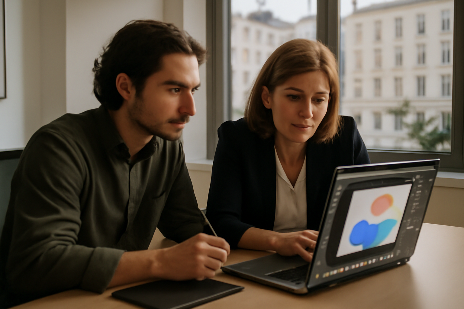 Recraft pour créer des visuels IA et exporter des fichiers