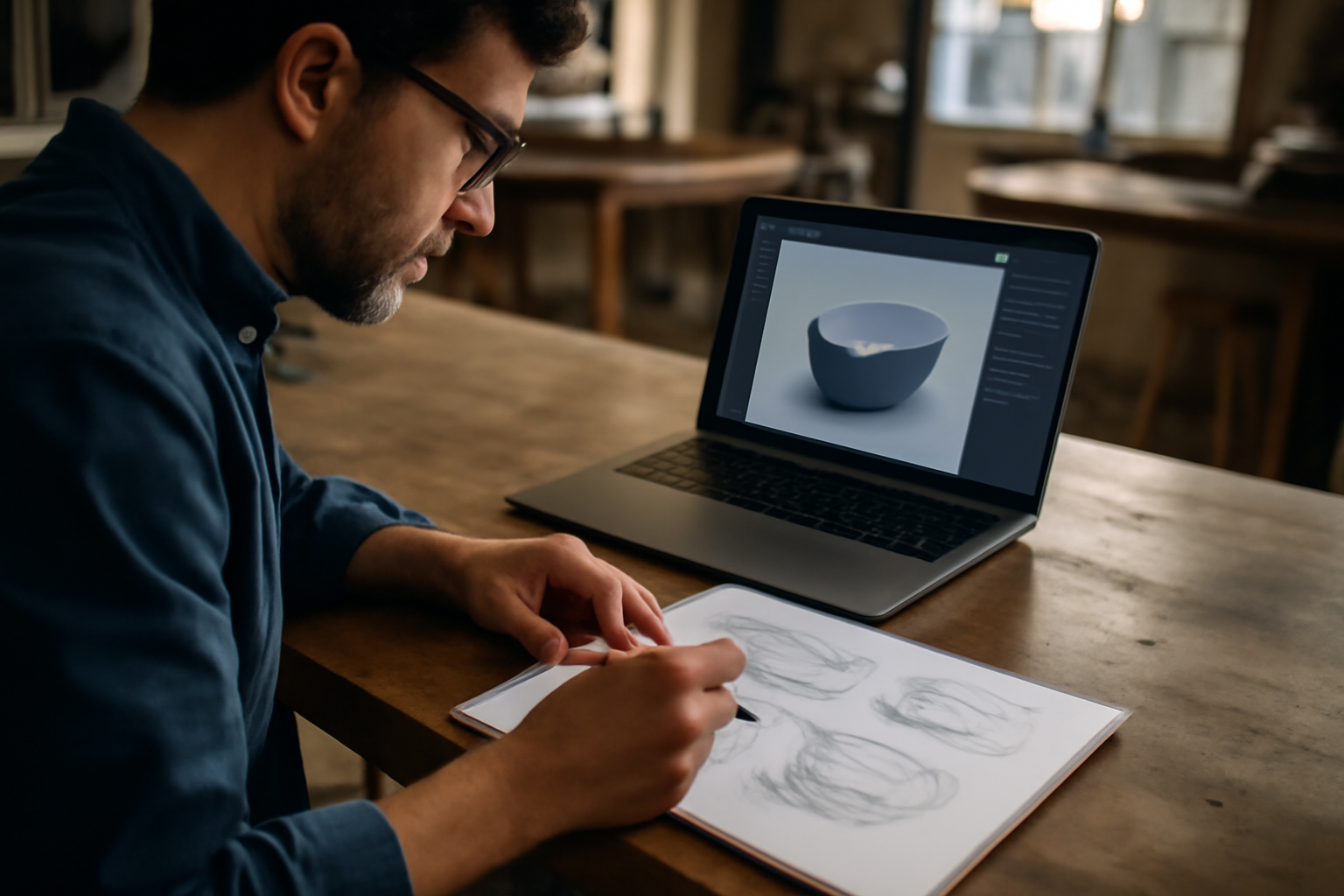 Vizcom : guide pratique pour démarrer (croquis → 3D)