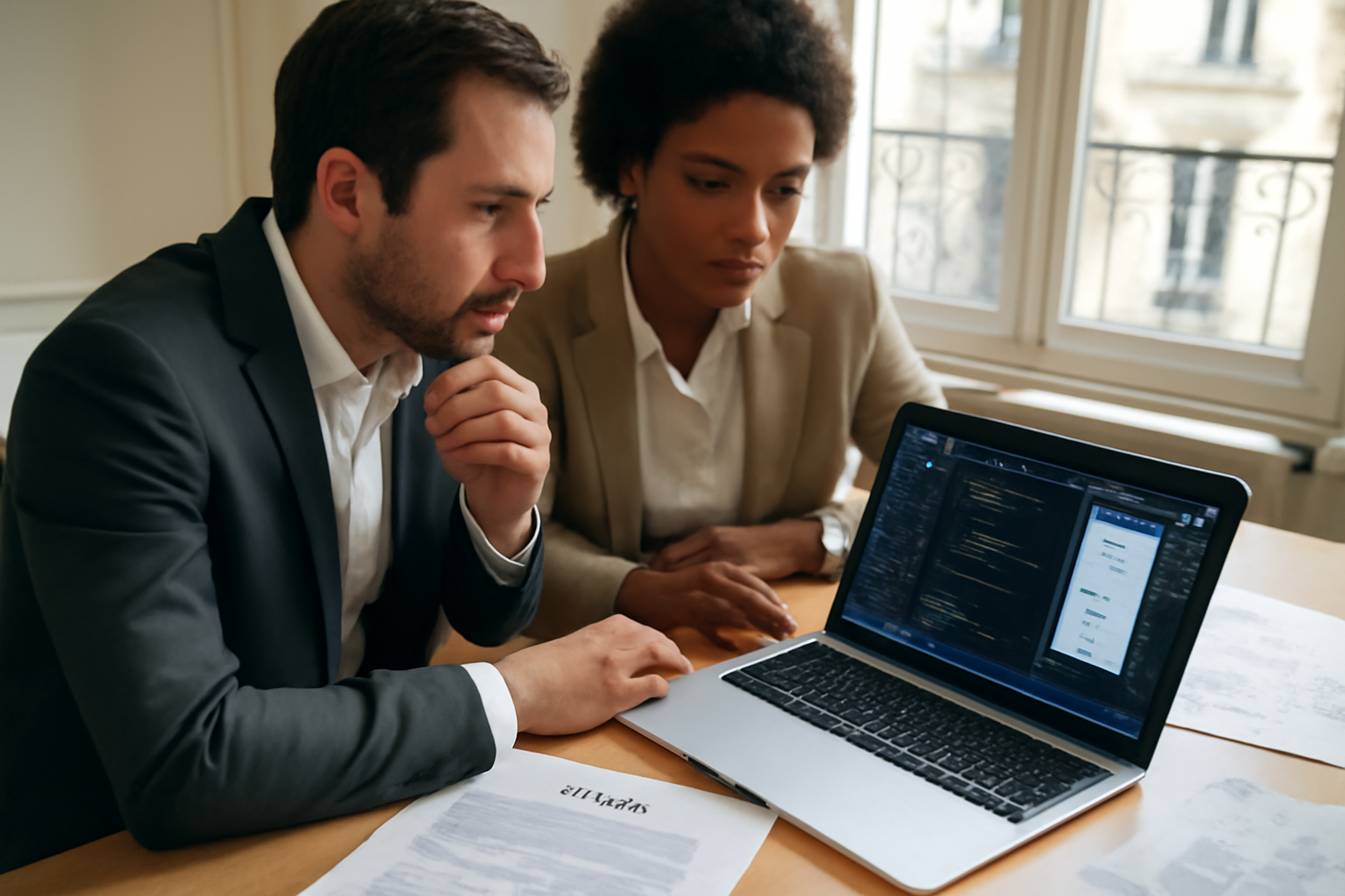 app.emergent créer une application avec l’IA sur un écran de travail en France