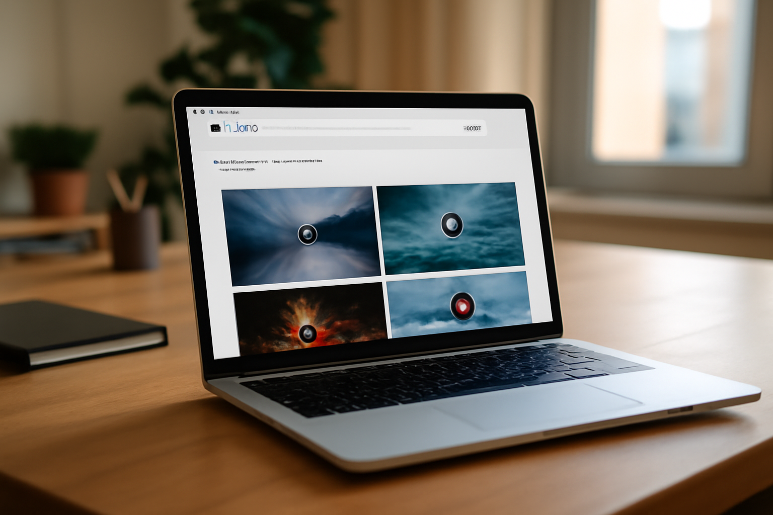bingvideo : interface Bing avec module Vidéos et bouton de lecture
