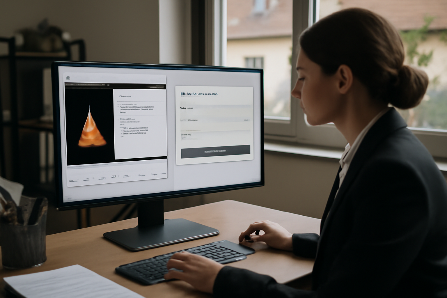 convertir avi en mp4 gratuit : écran d’ordinateur avec VLC et un convertisseur navigateur