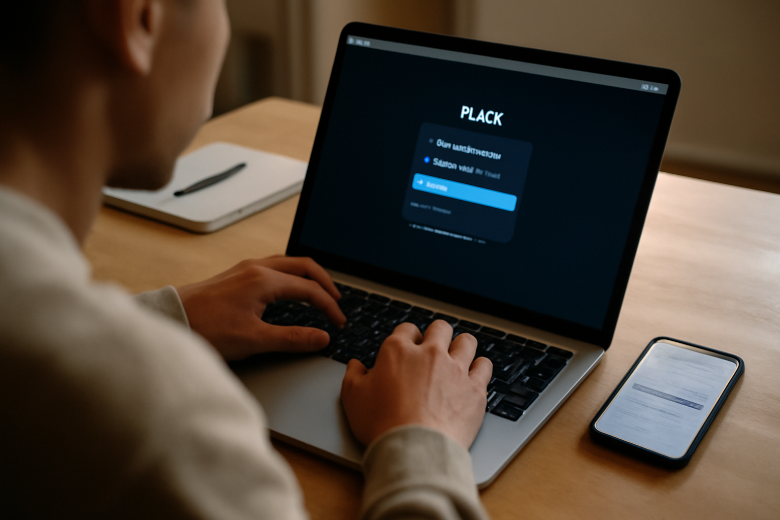 replit connexion sur un écran de navigateur