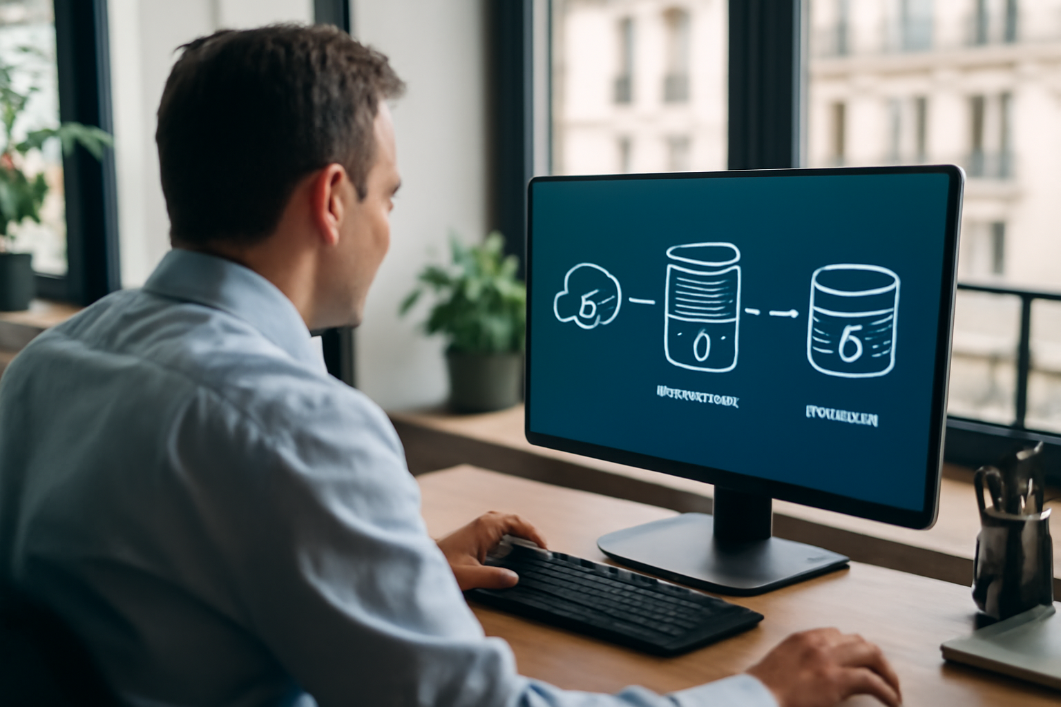 venise ai : schéma d’architecture API et proxy serveur pour gérer le token VVV