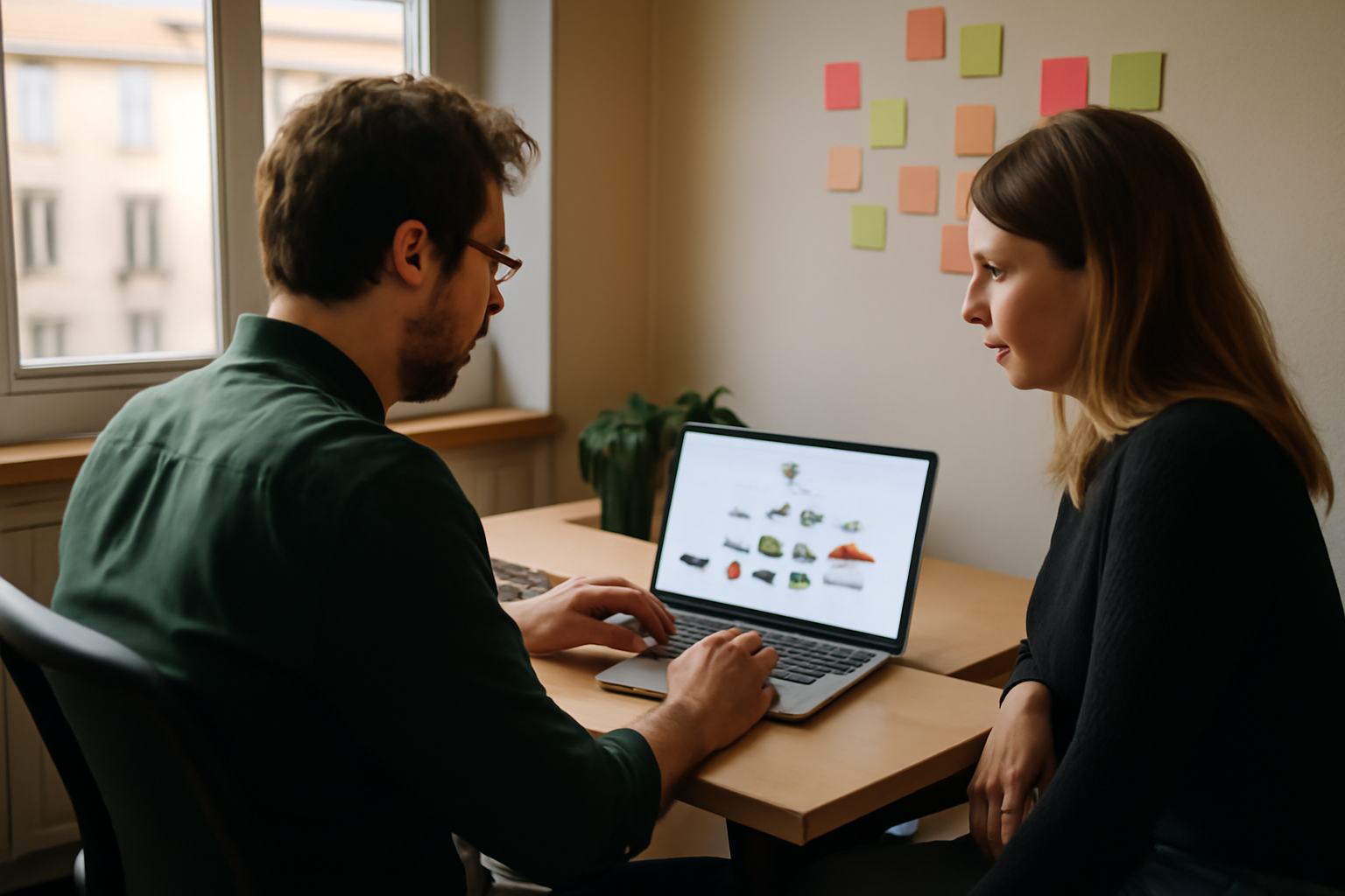arborescence site web exemple sur écran avec sitemap et arborescence de rubriques
