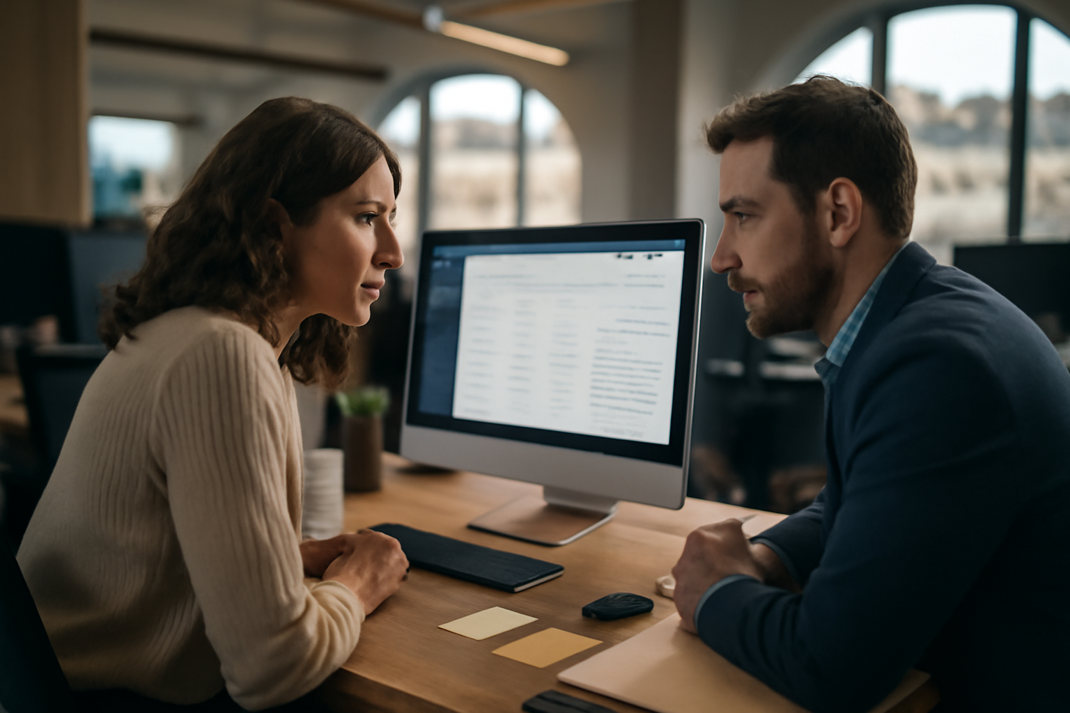 hubspot c est quoi : équipe marketing et ventes devant un tableau CRM sur écran en bureau lumineux