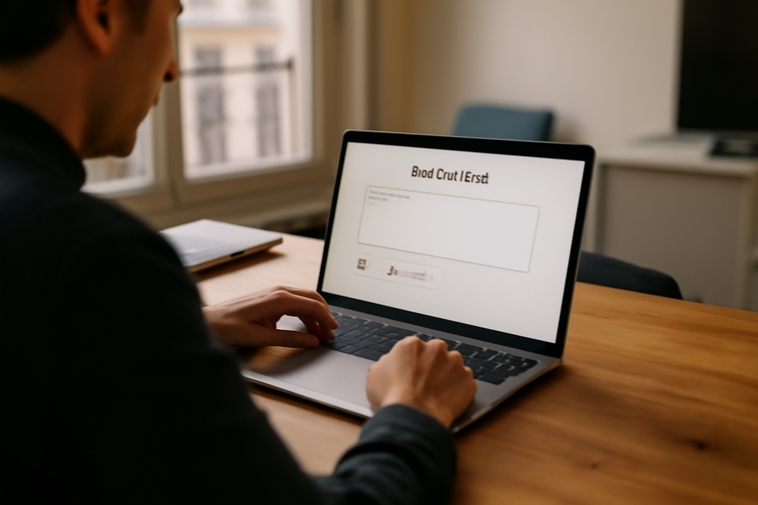 paraphraser.io interface de reformulation sur ordinateur portable en France