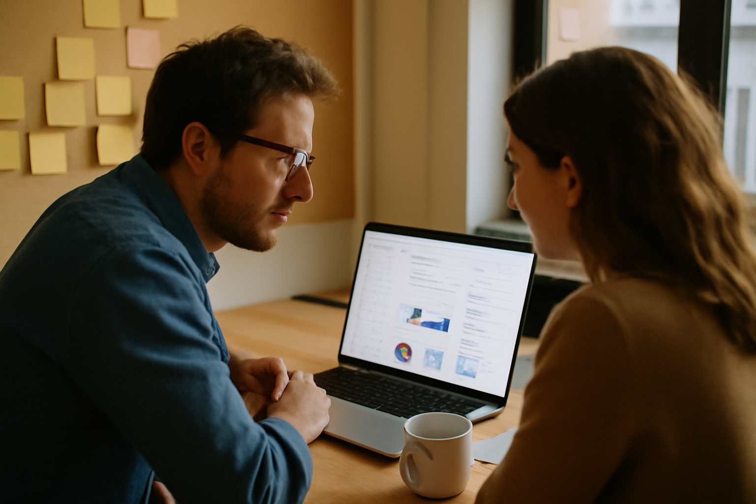 veille marketing : équipe marketing analysant des signaux sur un tableau de bord