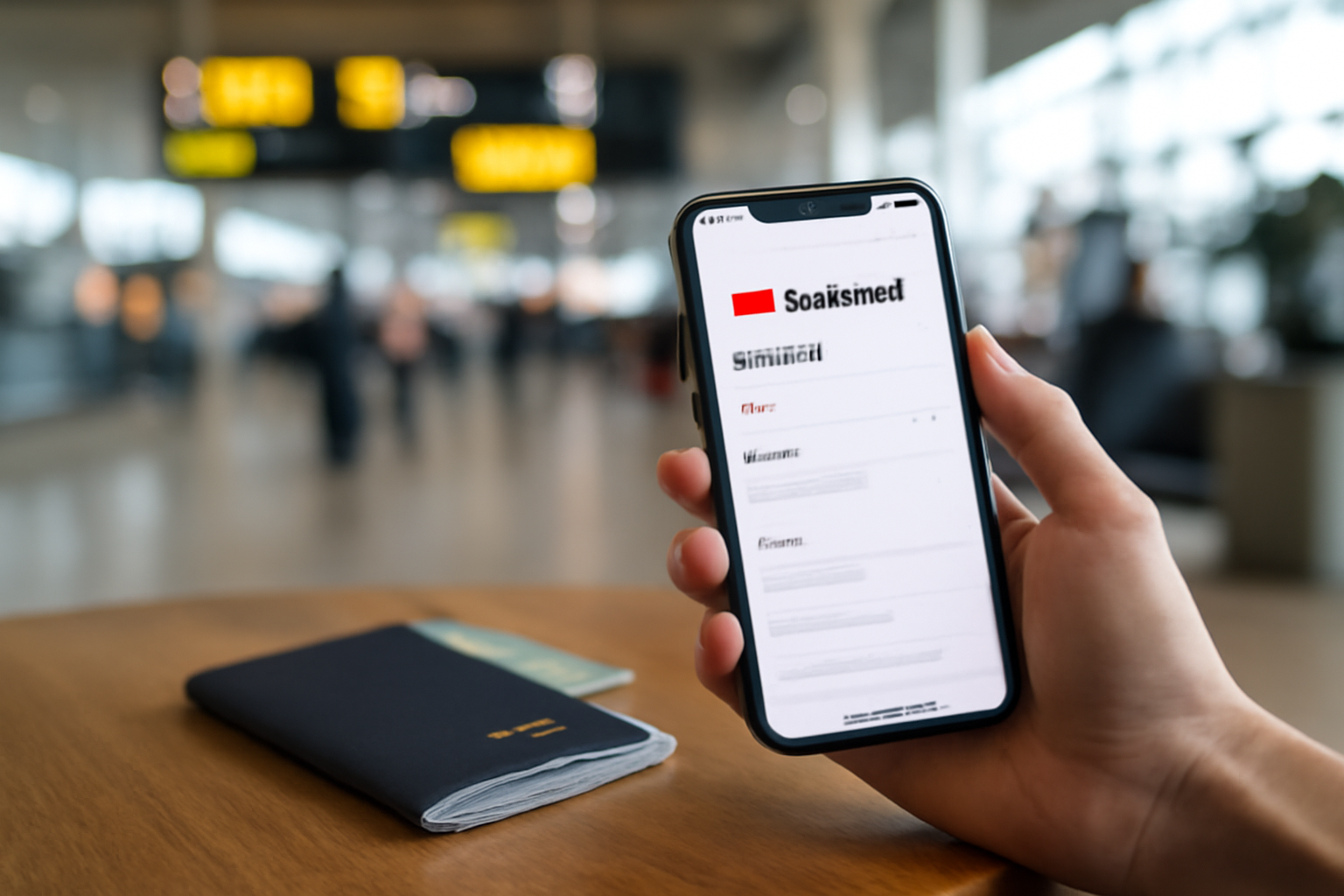Carte voyage avec smartphone affichant YouTube Premium et pays de facturation