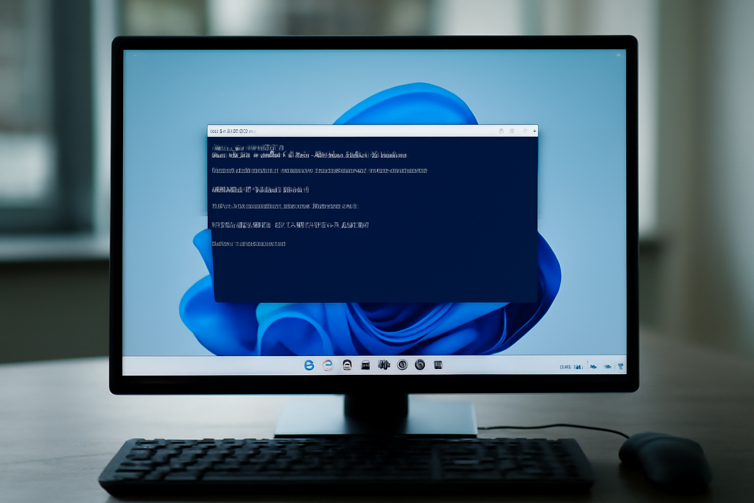 Fenêtre PowerShell sur Windows avec la commande ipconfig /flushdns pour vider le cache DNS