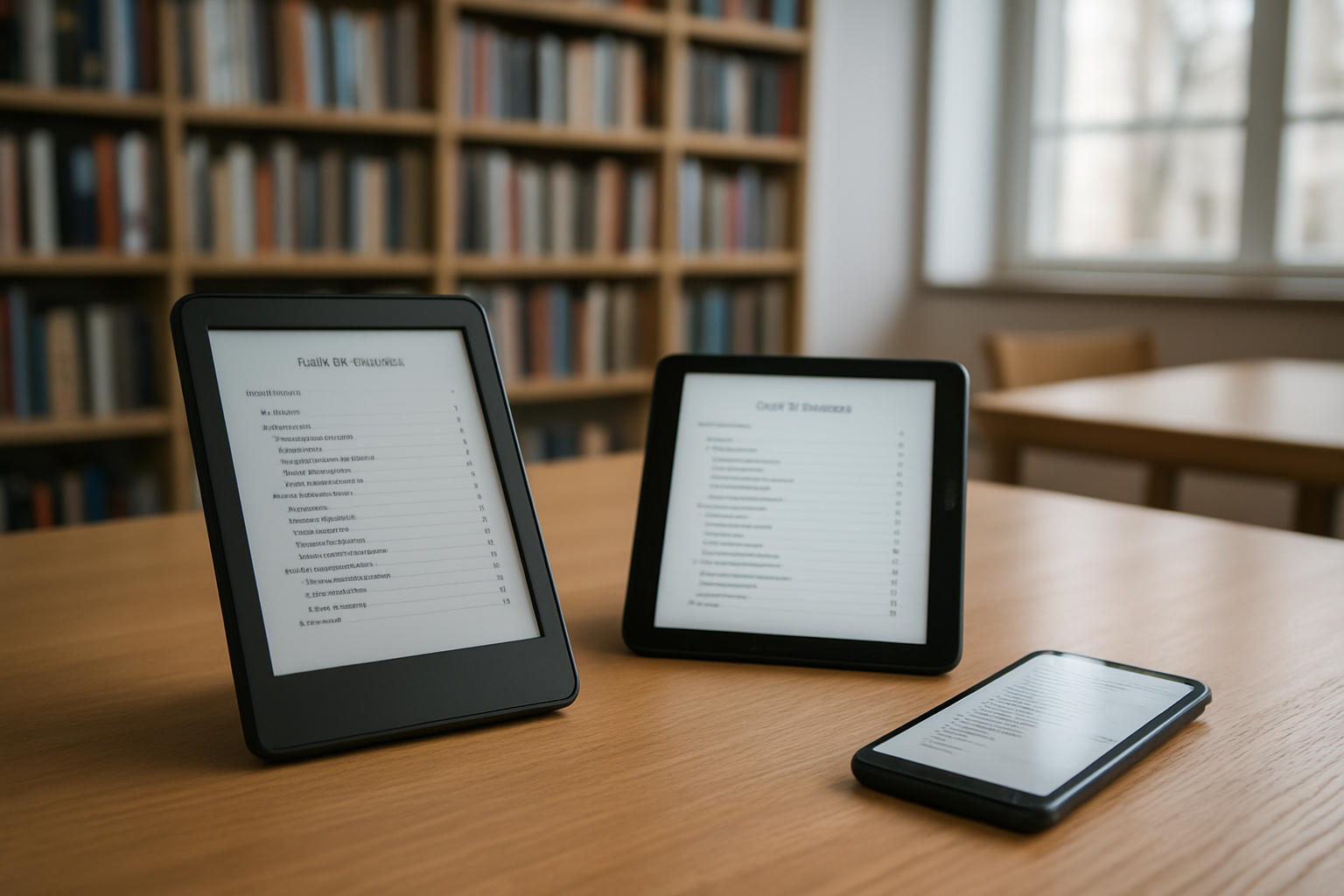 Format a kindle : guide clair pour choisir le bon