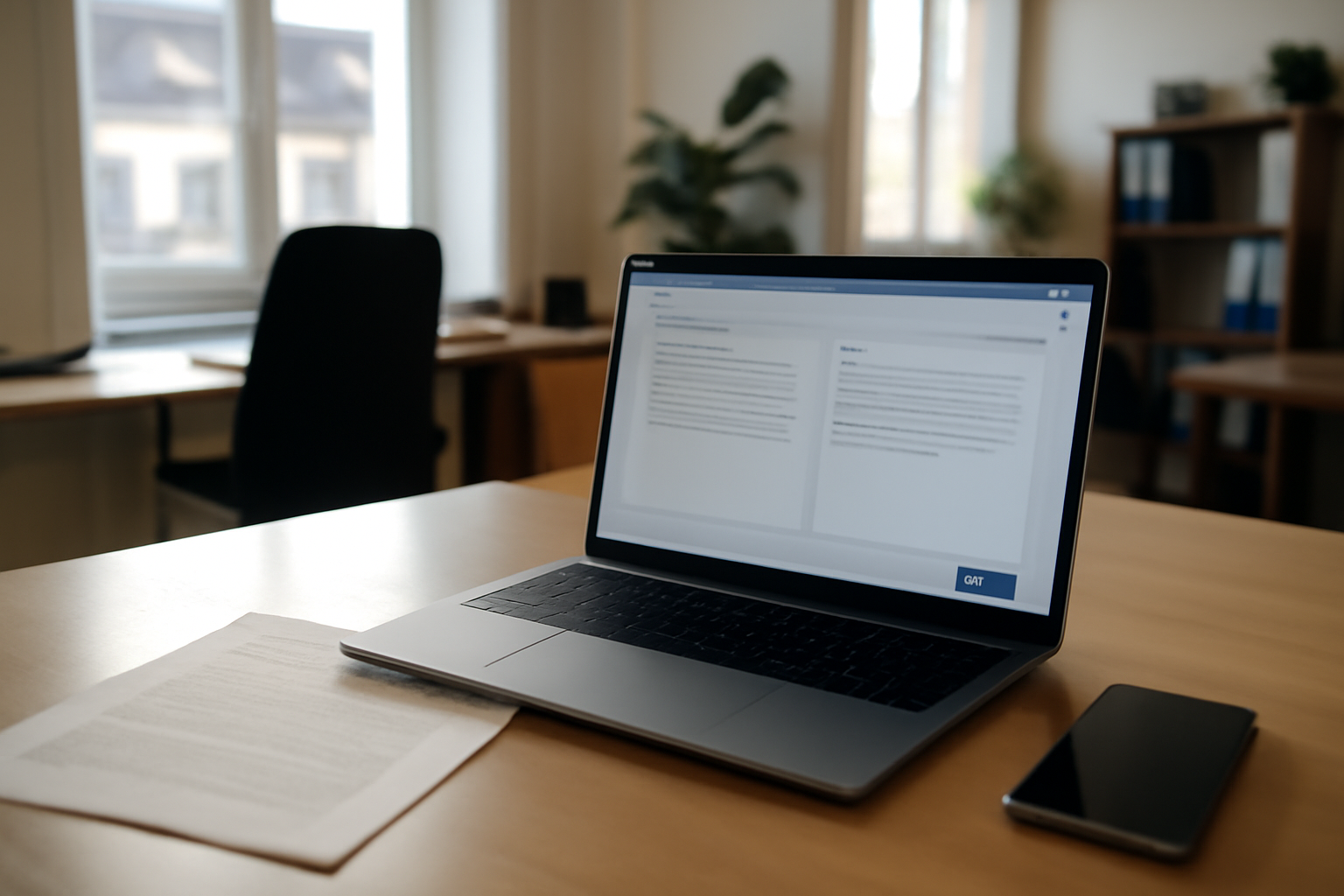 quillbot interface web de reformulation sur ordinateur portable en France